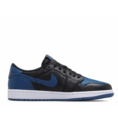 Кросівки жіночі Air Jordan 1 Retro Low Og Black/Blue Cz0775-041
