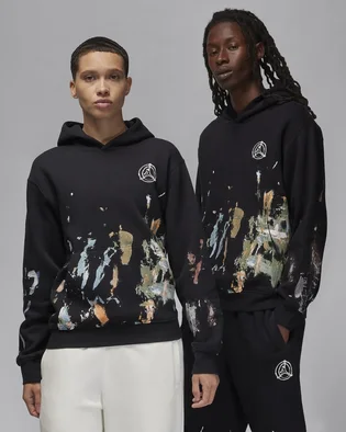 Худі унісекс Air Jordan Artist Series By Jammie Holmes Fleece Pullover Hoodie Black FD7393-010