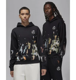 Худи унисекс Air Jordan Artist Series By Jammie Holmes Fleece Pullover Hoodie Black FD7393-010