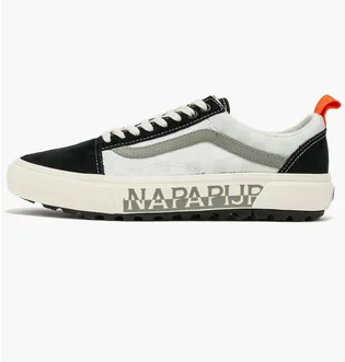 Кеды женские Vans x Napapijri Old Skool Mte-1 Black/White VN0A5I128S81