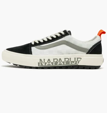 Кеди жіночі Vans x Napapijri Old Skool Mte-1 Black/White VN0A5I128S81