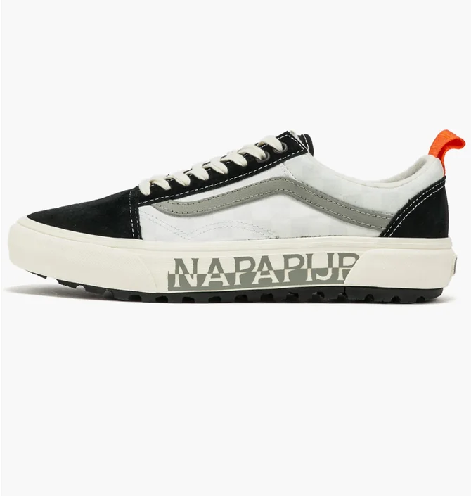 Кеди жіночі Vans x Napapijri Old Skool Mte-1 Black/White VN0A5I128S81
