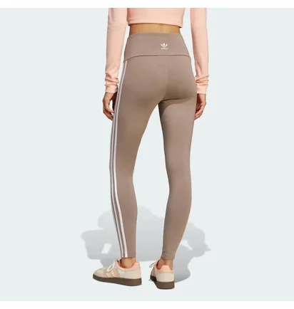 Леггинсы женские Adidas 3-Stripes Brown JD4982