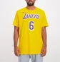 Футболка мужская Nike Nba Los Angeles Lakers Lebron James Yellow CV8528-745