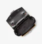 Сумка жіноча Michael Kors Manhattan Medium Contrast-Trim Leather Satchel Black 35H1TNCS8L-BLACK-25013