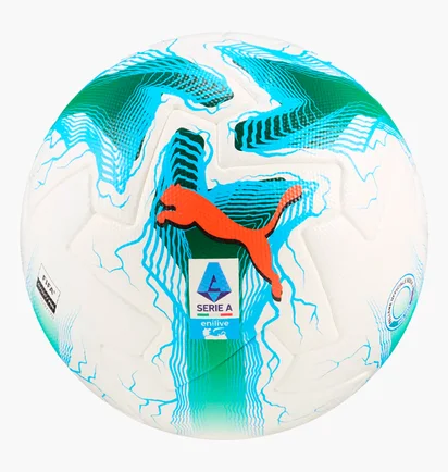 Футбольний м'яч Puma Orbita Serie A Multi/White 084637-01