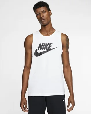 Майка мужская Nike M Nsw Tank Icon Futura White AR4991-101