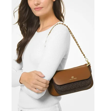Сумка женская Michael Kors Jet Brown 32H0GT9C8L-BRN-ACORN-17917