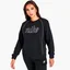 Свитшот женский Nike Sportswear Icon Clash French Terry Top Black Dq6244-010
