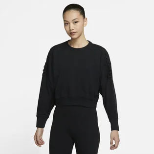 Світшот жіночий Nike Womens Cropped Fleece Training Crew Black DA0447-010