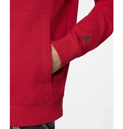 Худи мужское Air Jordan Mens French Terry Pullover Hoodie Red Dj0634-687