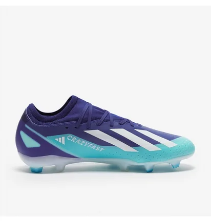 Бутсы унисекс Adidas X Crazyfast.3 Fg Violet/Light Blue GY7428