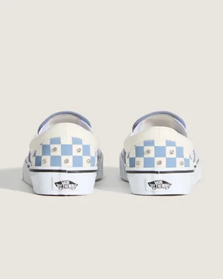 Слипоны женские Vans Classic Blue VN000D6YFOI