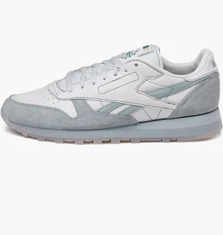 Кроссовки мужские Reebok X Whim Classic Leather White/Grey RMIA004C99LEA0044545