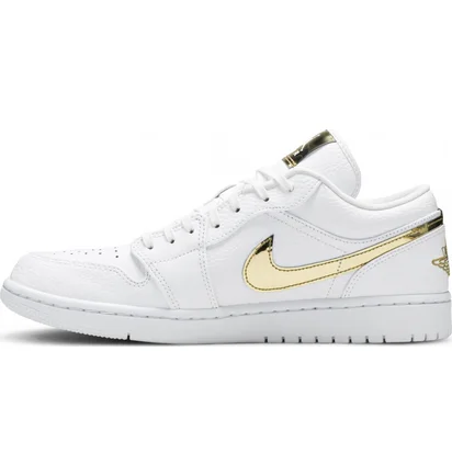 Кросівки жіночі Air Jordan 1 Retro Low White CZ4776-100