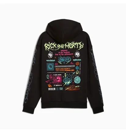 Худи мужское Puma Rick And Morty Black 633094-01