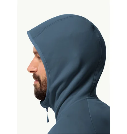 Толстовка чоловіча Jack Wolfskin Baiselberg Blue 1710541C-0412