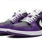 Кросівки чоловічі Air Jordan 1 Low Violet/Black 553558-501