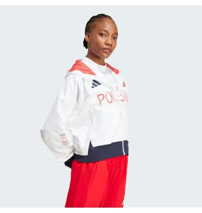 Куртка женская Adidas Poland Z.N.E. Podium Full-Zip White JF6671