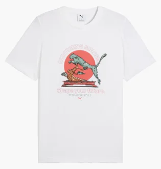 Футболка чоловіча Puma Graphics Bonsai White 629634-02