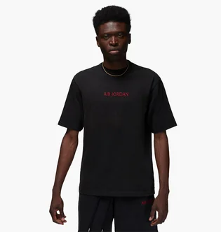 Футболка чоловіча Air Jordan Wordmark Mens T-Shirt. Black Dv6465-010