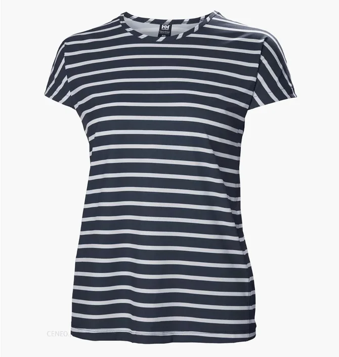 Футболка женская Helly Hansen Thalia Summer Top Black/White 34350-598