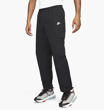 Брюки мужские Nike Club Cargo Wvn Pant Black Dx0613-010