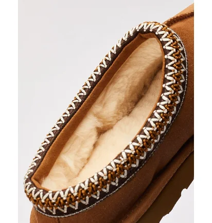 Тапочки женские UGG Tasman Slippers Brown 5955-CHE