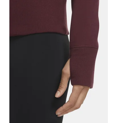 Толстовка женская Nike Yoga Bordo CU5321-681