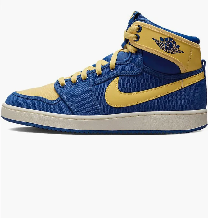 Кросівки чоловічі Air Jordan 1 Ko Shoes Blue/Yellow DO5047-407