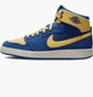 Кросівки чоловічі Air Jordan 1 Ko Shoes Blue/Yellow DO5047-407