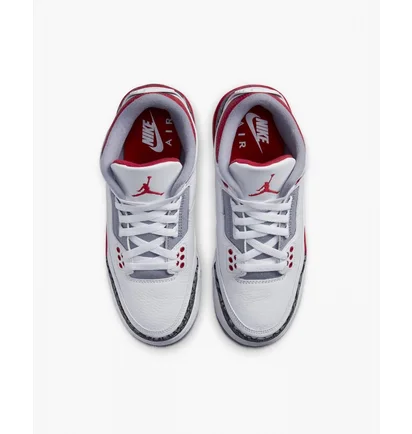 Кросівки дитячі Air Jordan Retro Fire Red (2022) (Gs) White Dm0967-160