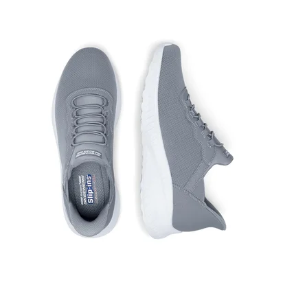 Кроссовки мужские Skechers Bobs Squad Chaos Grey 118300-GRY