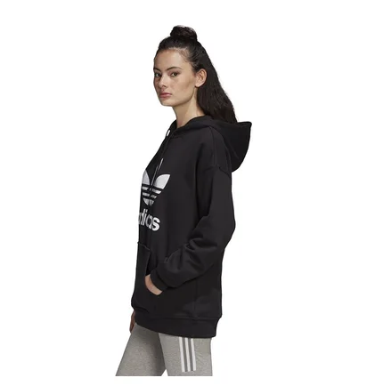 Худі жіноче Adidas Adicolor Trefoil Hoodie Black FM3307
