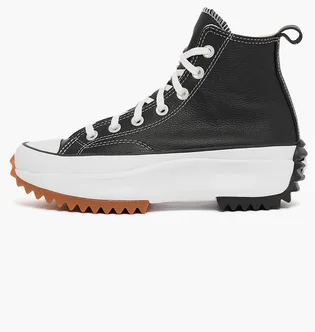 Кеды женские Converse Run Star Hike Canvas Platform Leather Black A04292C
