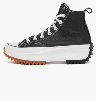 Кеды женские Converse Run Star Hike Canvas Platform Leather Black A04292C