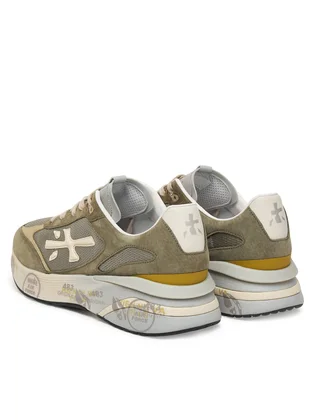 Кроссовки унисекс Premiata Moerun Olive VAR.8300
