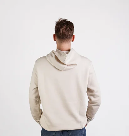 Худи мужское Gap Logo Hoodie Unbleached White 546844321