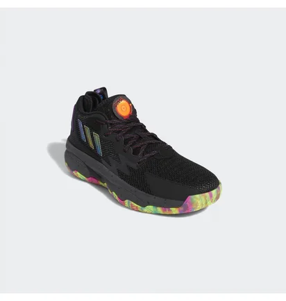 Кросівки унісекс Adidas Dame 8 Big Mood Basketball Shoes Black Gw4336