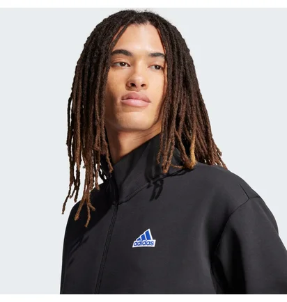 Олимпийка мужская Adidas Future Icons Badge Of Sport Track Jacket Black IS3231