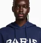 Худи женское Nike Psg Wnsw Phnx Flc Os Po Hdy Gx Blue FQ3253-410