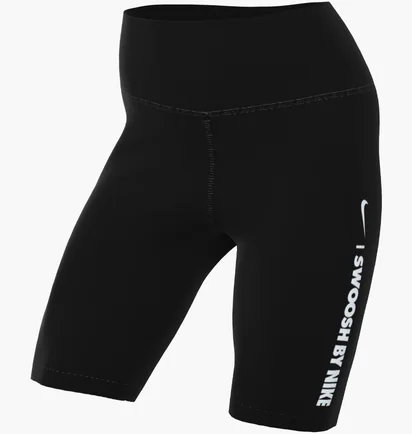 Шорты женские Nike W One Df Hr Shrt Gls Black FZ4873-010