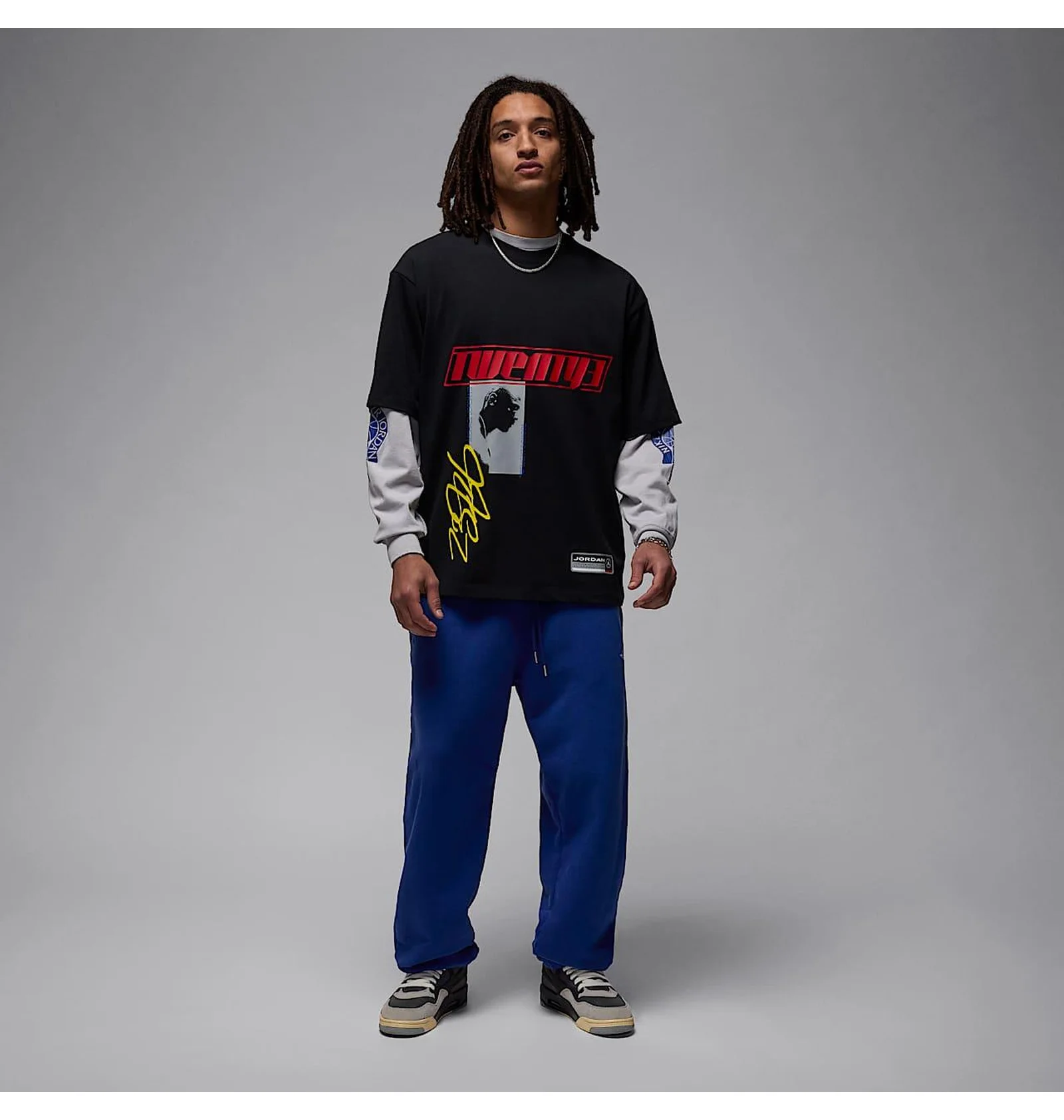 ᐉ Футболка чоловіча Air Jordan Ess Ovsz Ss Crew Black HJ2366-010