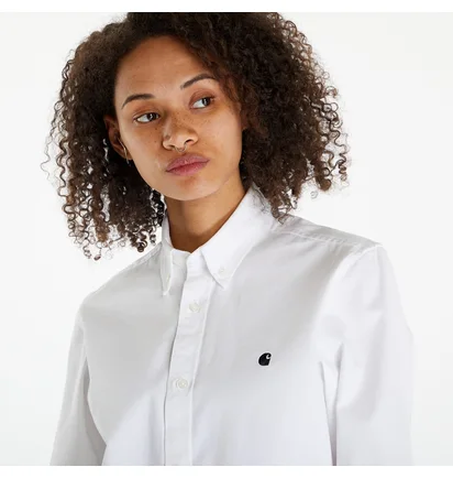Сорочка чоловіча Carhartt WIP Long Sleeve Madison Shirt White I023339.00AXX