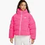 Куртка жіноча Nike Sportswear Therma-Fit City Series Sherpa Down Puffer Jacket Pink Dq6869-639