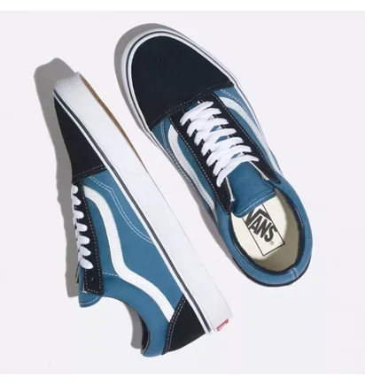 Кеды унисекс Vans Old Skool Black/Blue VN000D3HNVY