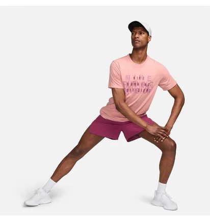 Футболка мужская Nike Dri-Fit Run Division Pink FJ2356-618