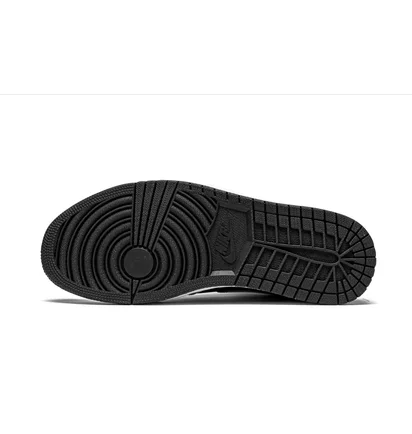 Кроссовки мужские Air Jordan 1 High Og Black/Grey 555088-035