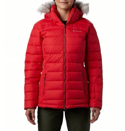 Пуховик жіночий Columbia Ponderay™ Jacket Red WK1501-654
