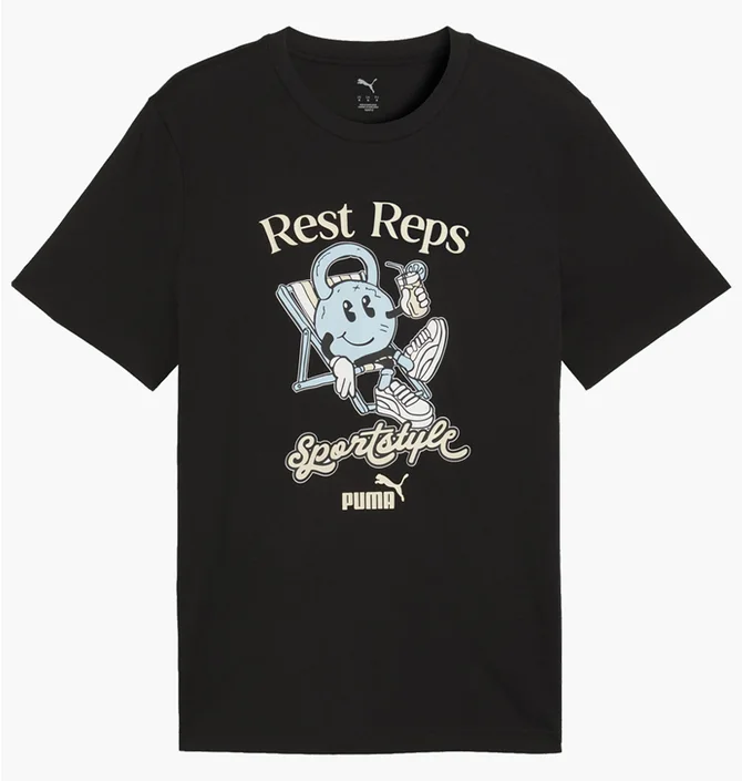 Футболка чоловіча Puma Graphic Quote Black 693494-01